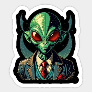 Extraterrestrial Enigma: The Resident Anomaly Sticker